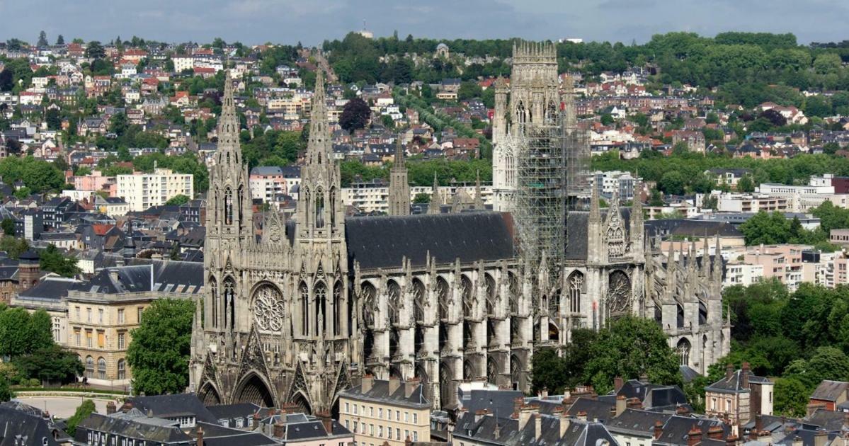 Le Carrel Saint Marc Lägenhet Rouen Exteriör bild