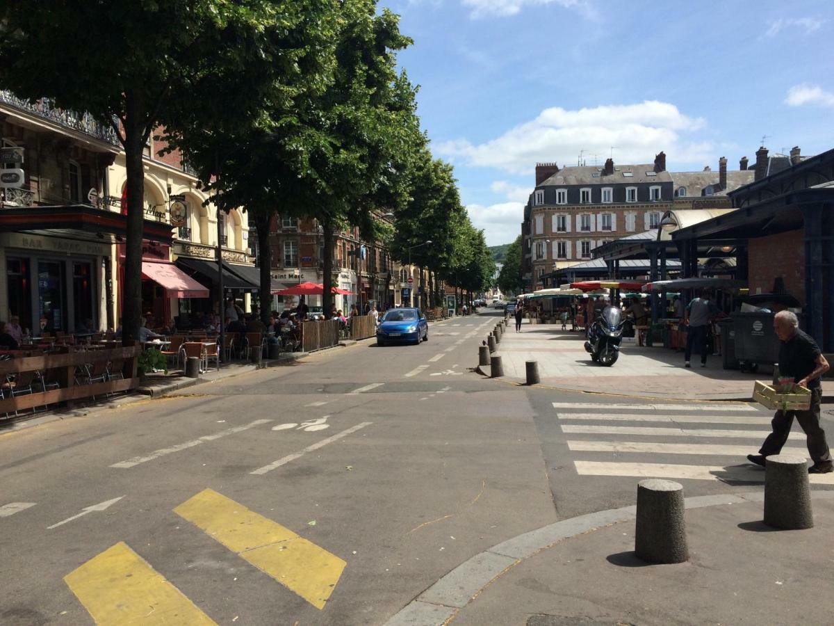 Le Carrel Saint Marc Lägenhet Rouen Exteriör bild